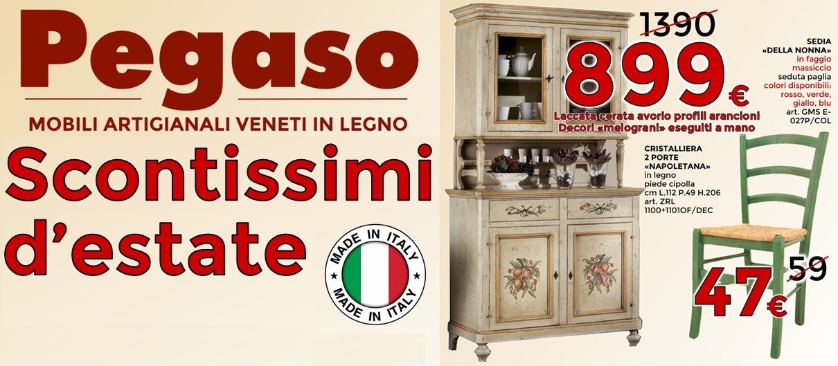 Soggiorni artigianali componibili in legno massiccio
